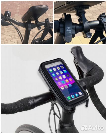 Держатель для телефона на велосипед, самокат
