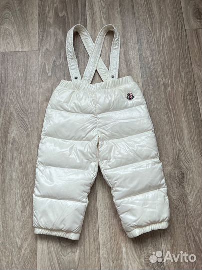 Штаны теплые moncler