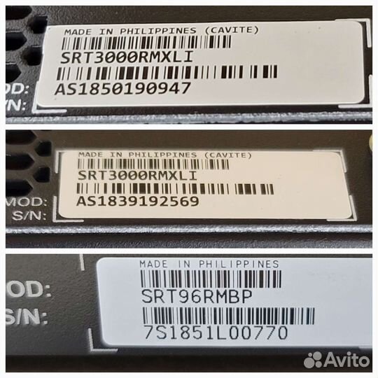 APC Smart-UPS SRT RM, 3000VA/2700W, On-Line