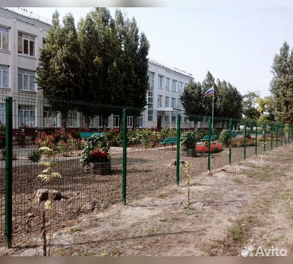 Сетка для забора 3d