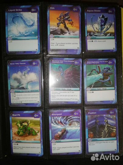 Карты Bakugan TCG (кки) в большом ассортименте