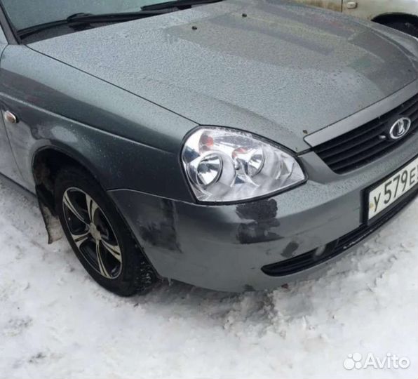 Бампер передний priora 1