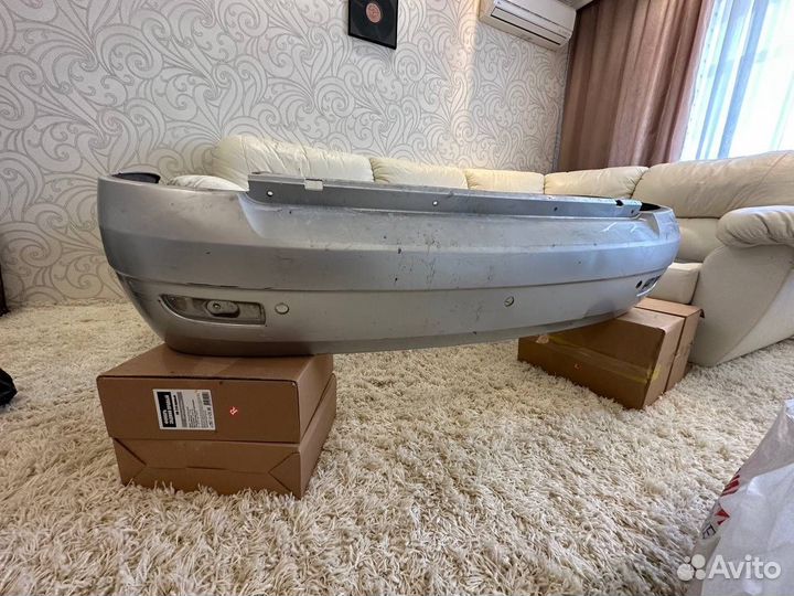 Задний бампер priora седан