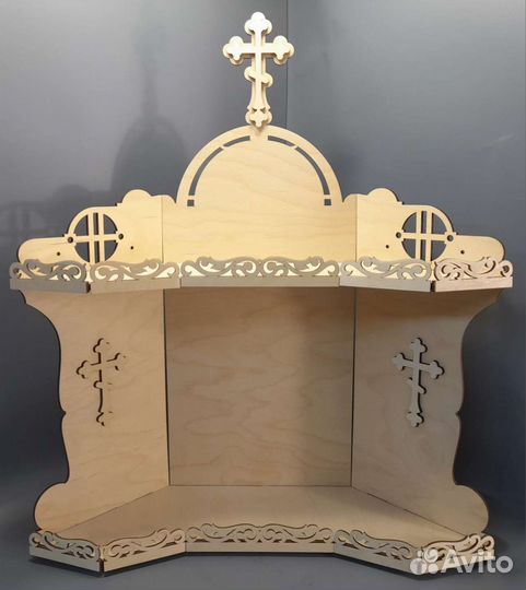 Угловая полка для икон