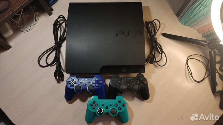 Sony playstation 3 slim 320 gb, прошитая