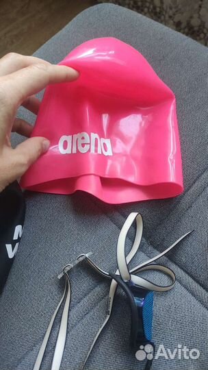 Шапка для плавания arena