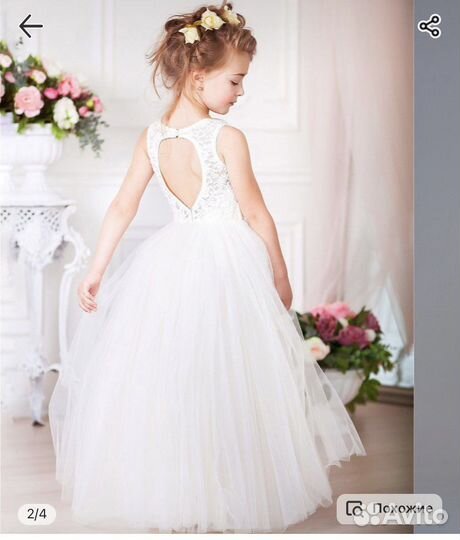 Продам нарядное платье для девочки