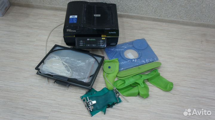 Термопресс вакуумный 3D ST-3042 и комплект зажимов