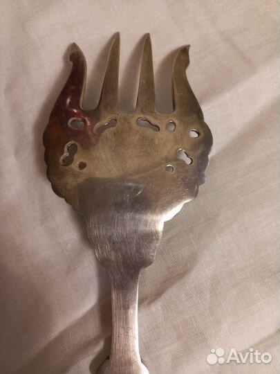 Винтажная вилка для салатов