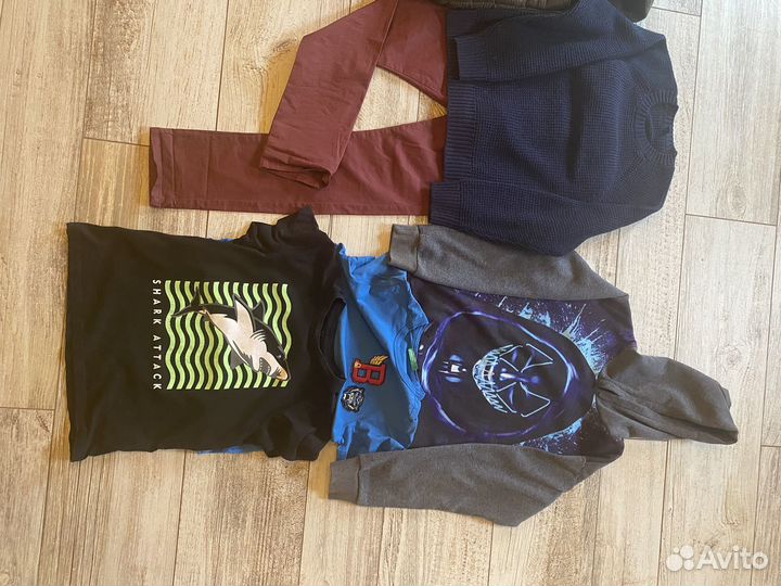 Детские вещи пакетом на мальчика 134
