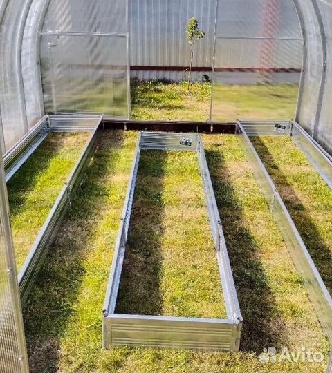 Оцинкованные грядки