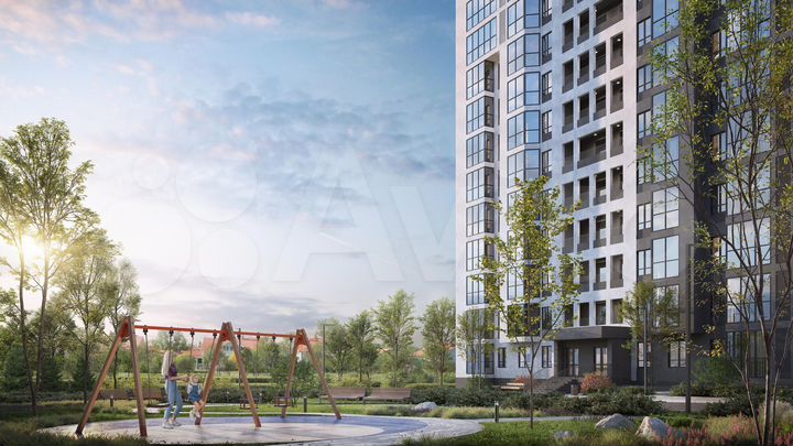 1-к. квартира, 44,1 м², 3/12 эт.