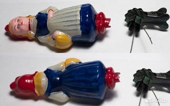 Ёлочные игрушки СССР на прищепке