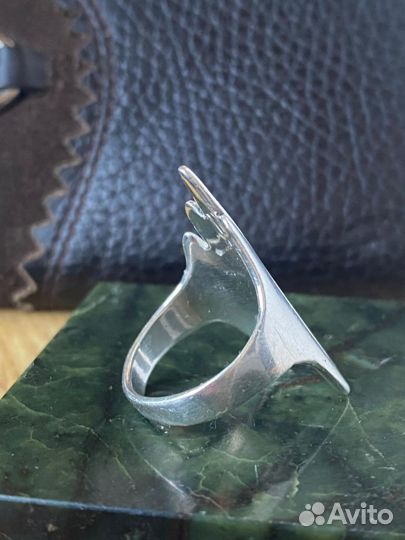 Кольцо серебро 925