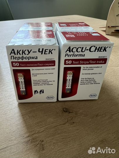 Тест полоски акку чек перформа