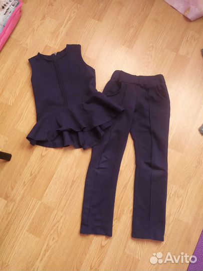Школьная форма брючный костюм 116 и 122