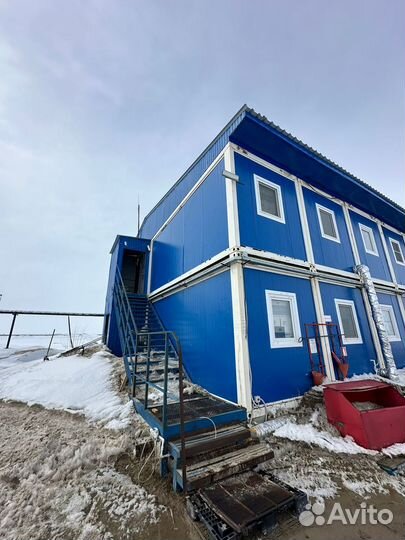 Модульное здание - общежитие итр (124 чел)