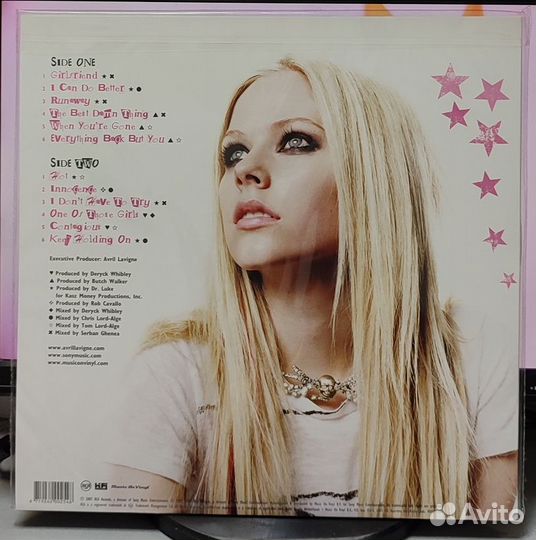 Avril lavigne - The Best Damn Thing LP винил new