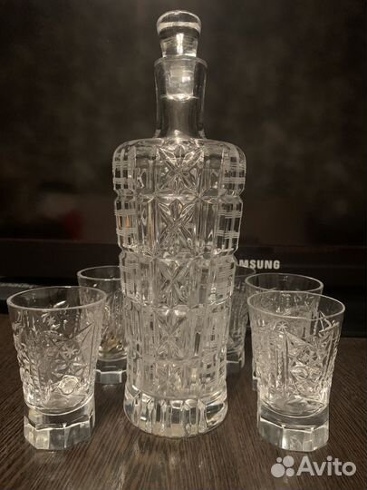 Графин хрустальный СССР