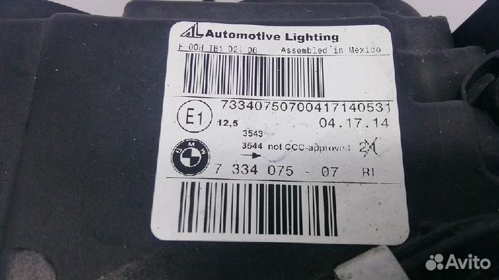 Фара левая BMW X3