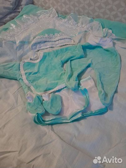 Конверт на выписку зимний для мальчика