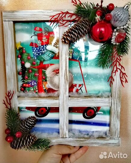 Поделки в сад. Новогодний декор