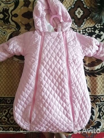 Конверт на выписку для девочки весна осень