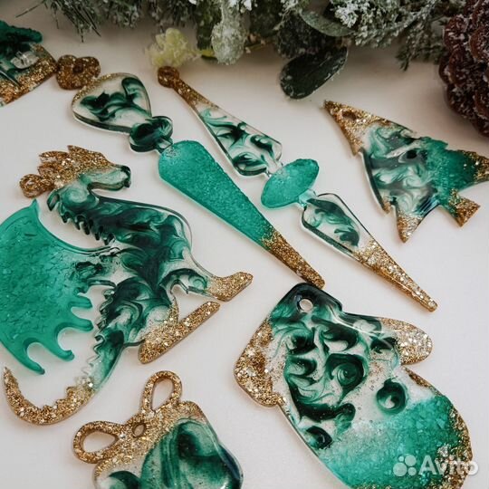 Елочные игрушки украшения