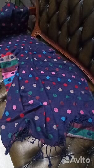 Палантин теплый двухсторонний sonia rykiel италия