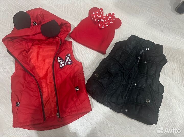 Вещи пакетом на девочку 80 86 92
