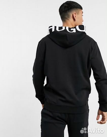 Hugo спортивный костюм с объемным логотипом