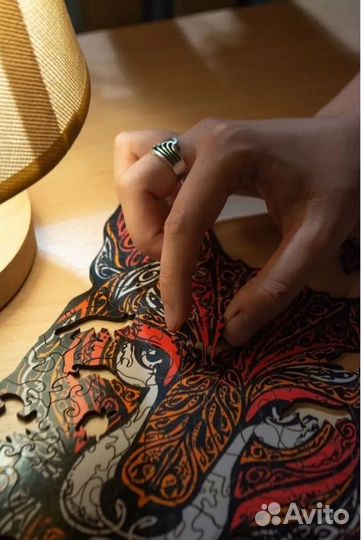 Деревянные пазлы