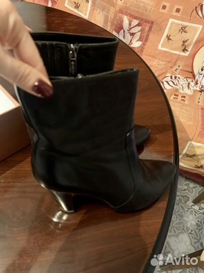 Ботильоны кожаные женские 37 размер