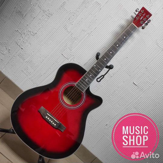 Гитара акустическая новая полноразмерная