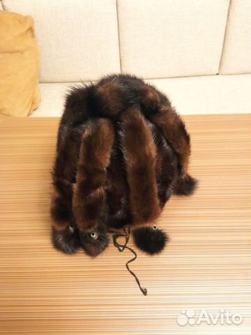 Шапка норковая женская