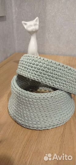 Корзинка Вязаная