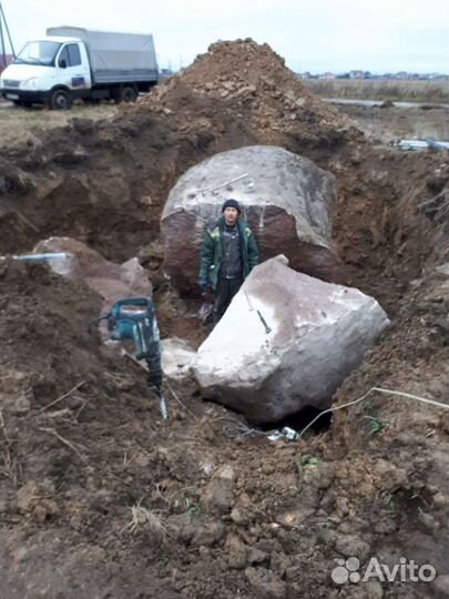 Демонтаж камней без взрыва