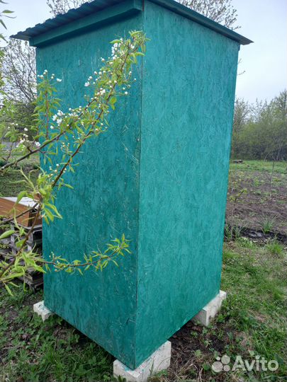 Дачный туалет деревянный