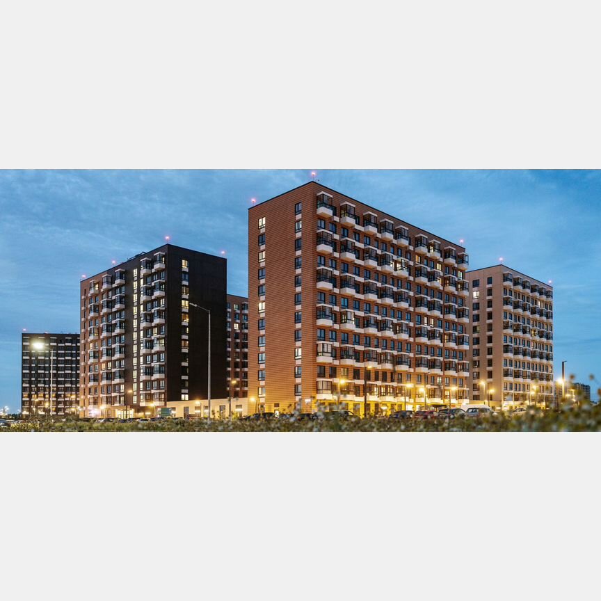 1-к. квартира, 39,8 м², 12/12 эт.