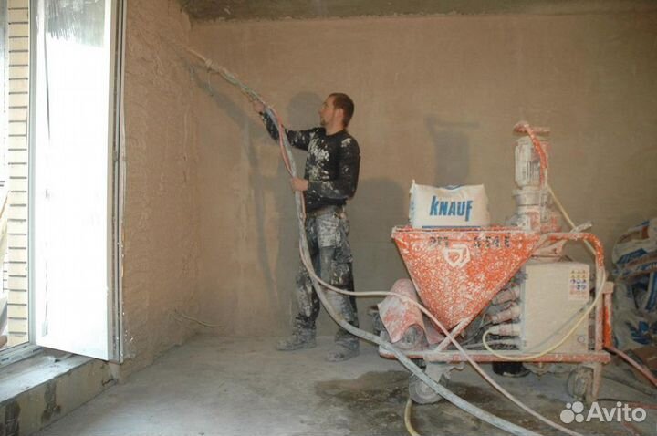 Механизированная Штукатурка Под Обои