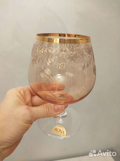 Бокалы для бренди новые Rona 6 шт