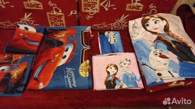 Постельное белье(разное) б/у детский