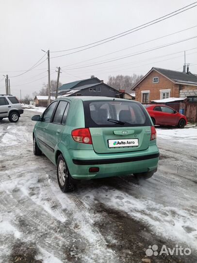 Hyundai Getz 1.3 МТ, 2005, 198 000 км