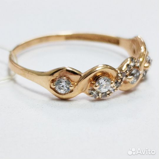 Кольцо золото 585