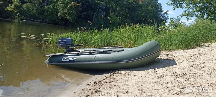 Надувная лодка пвх под мотор бу