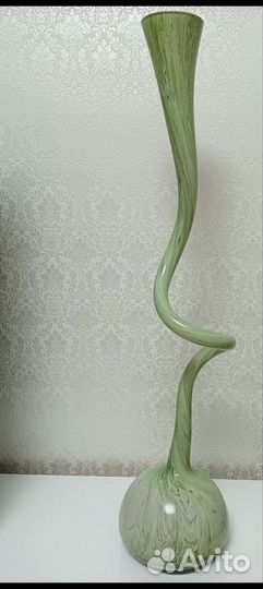 Ваза высокая 76 см декор