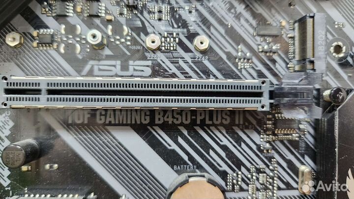 Материнская плата am4 asus TUF gaming B450-plus II