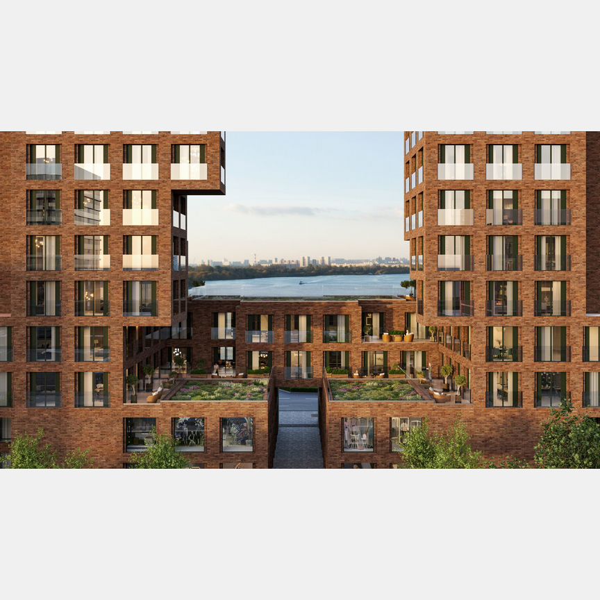 2-к. квартира, 67,2 м², 2/15 эт.