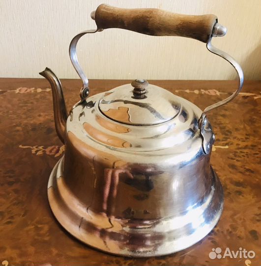 Чайник никелированный СССР