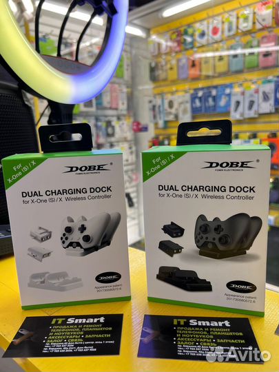 Док станция для зарядки геймпада xbox one, S, X